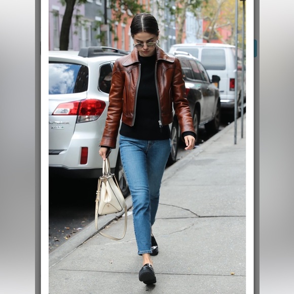 Coach Leather Jacket - Picture 3 of 16